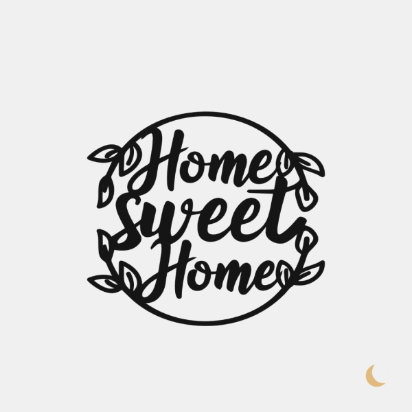 Wall Art decorativa "Home Sweet Leafy" - immagine 2