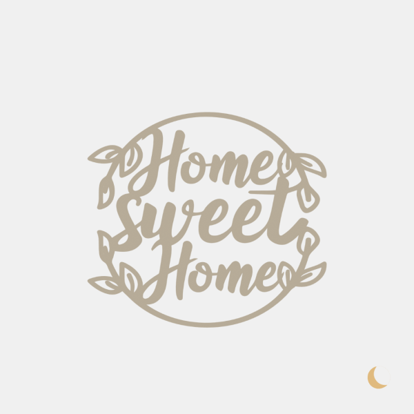 Wall Art decorativa "Home Sweet Leafy" - immagine 4