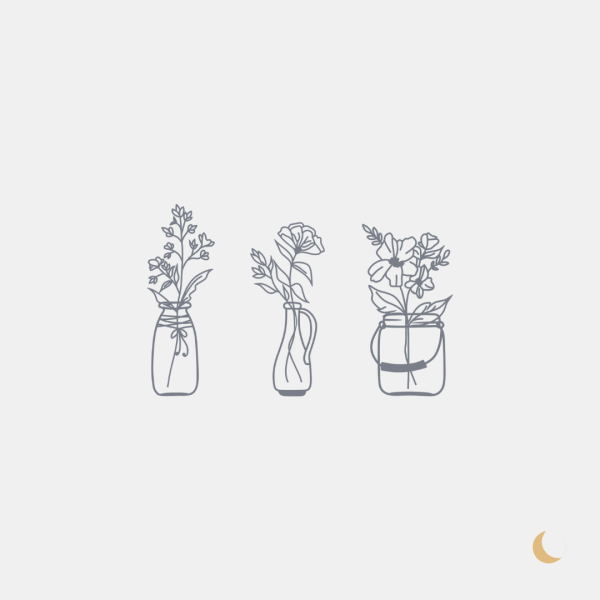 Wall Art decorativa "Floral Vases" - immagine 3