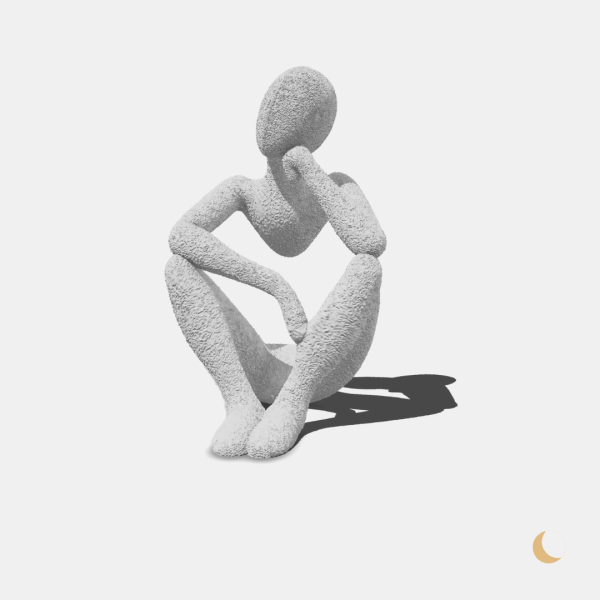 Statuetta decorativa "Momenti di Pensiero" - immagine 15