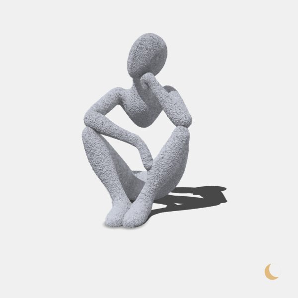 Statuetta decorativa "Momenti di Pensiero" - immagine 16