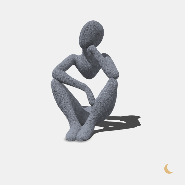 Statuetta decorativa "Momenti di Pensiero" - immagine 13