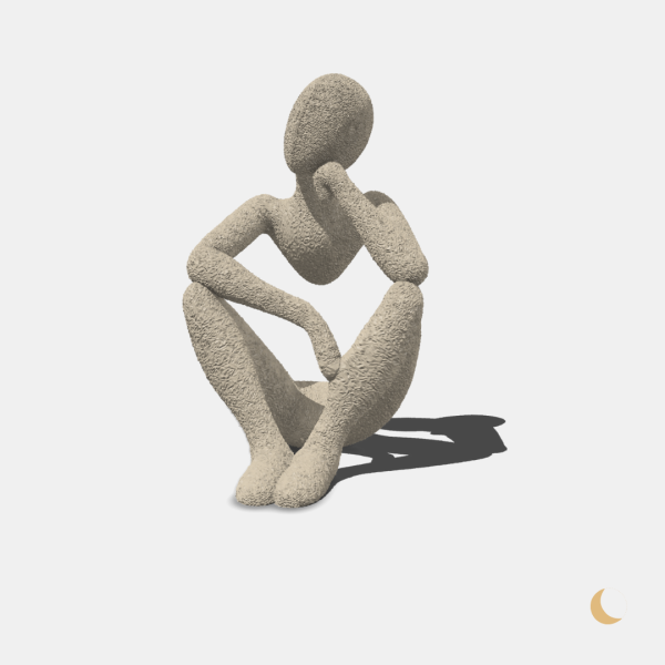 Statuetta decorativa "Momenti di Pensiero" - immagine 14