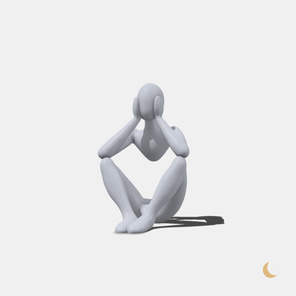 Statuetta decorativa "Momenti di Pensiero" - immagine 8