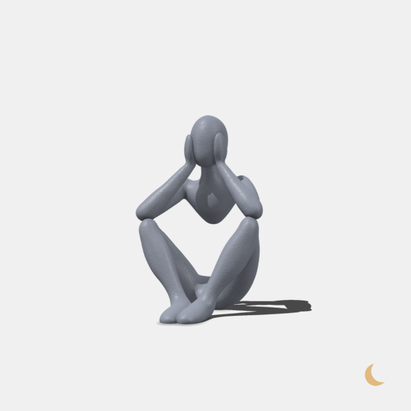 Statuetta decorativa "Momenti di Pensiero" - immagine 5