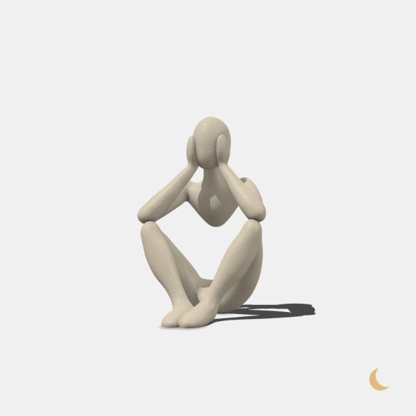Statuetta decorativa "Momenti di Pensiero" - immagine 6