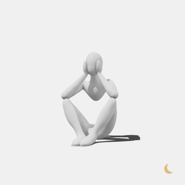 Statuetta decorativa "Momenti di Pensiero" - immagine 7