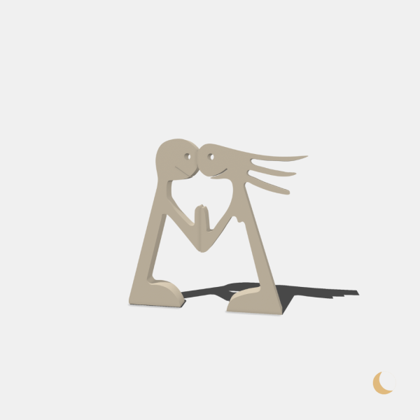 Soprammobile decorativo "Mano nella mano" - immagine 2