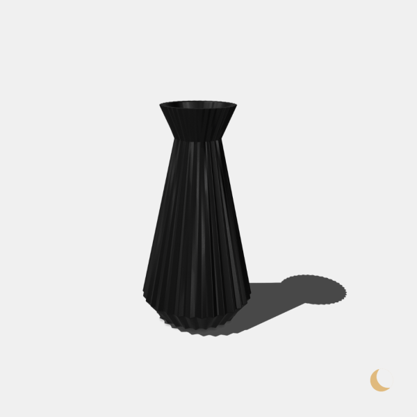 Vaso decorativo "Plissé"