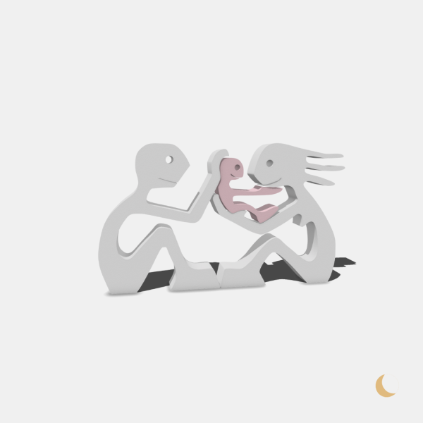 Soprammobile decorativo "Cerchio della vita" - immagine 2