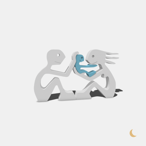 Soprammobile decorativo "Cerchio della vita" - immagine 3