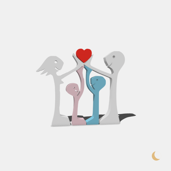 Soprammobile decorativo "Il nido"