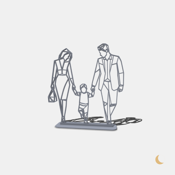 Soprammobile decorativo "Famiglia" - immagine 2