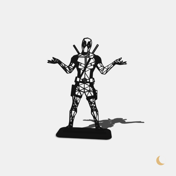 Soprammobile decorativo "Deadpool"