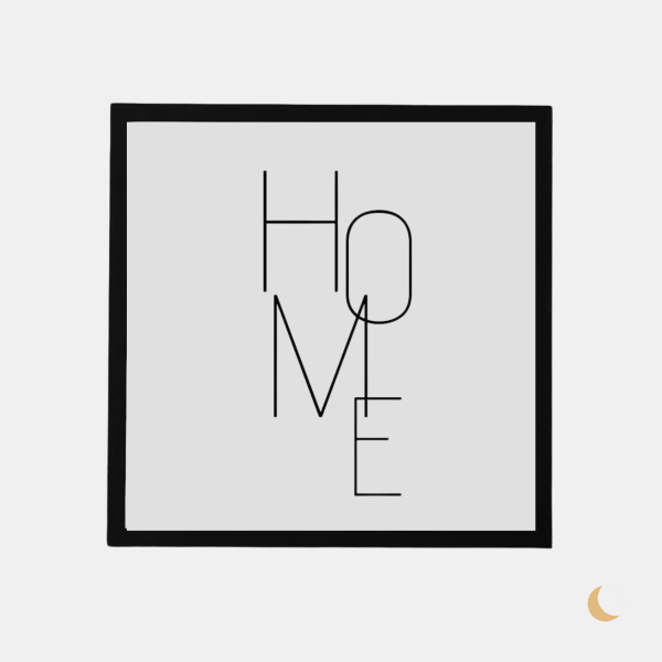 Cornice decorativa "Home"