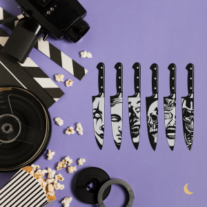 Wall Art decorativa "Horror Knives”
