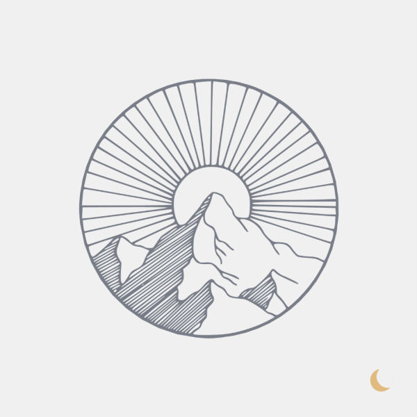 Wall Art decorativa "Mountain Sunrise" - immagine 3
