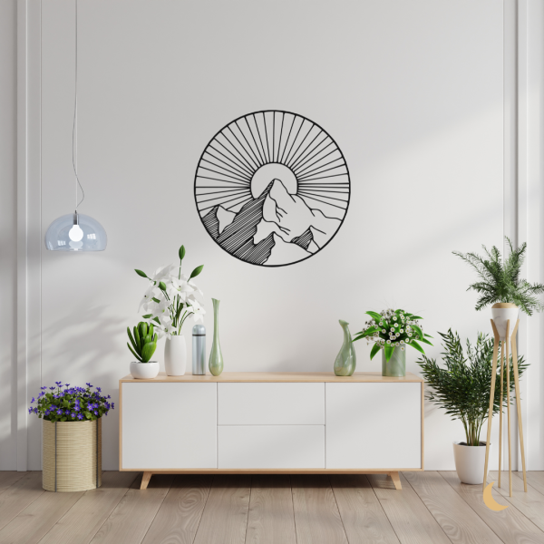 Wall Art decorativa "Mountain Sunrise"