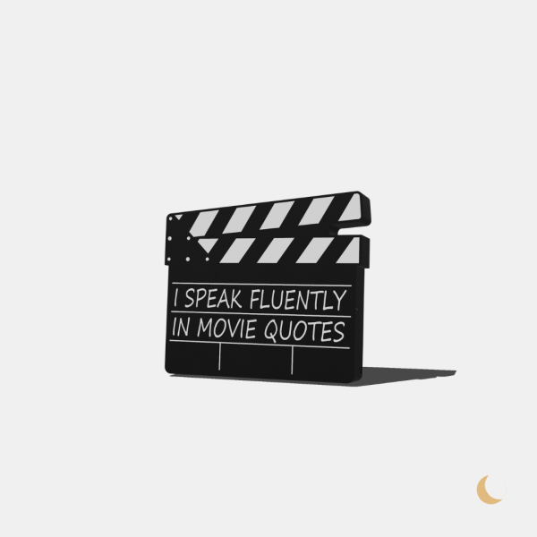 Lightbox decorativa "Cinema Addicted"