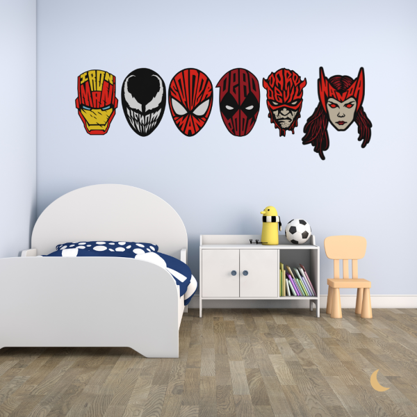 Wall Art decorativa "Superhero"