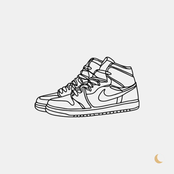 Wall Art decorativa "Jordans" - immagine 2