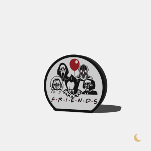 Lightbox decorativa "Spooky Mates"