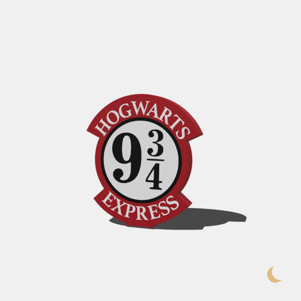 Lightbox decorativa "Hogwarts Express"