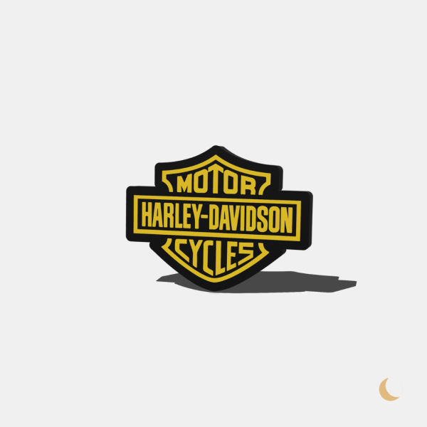 Lightbox decorativa "Harley-Davidson“