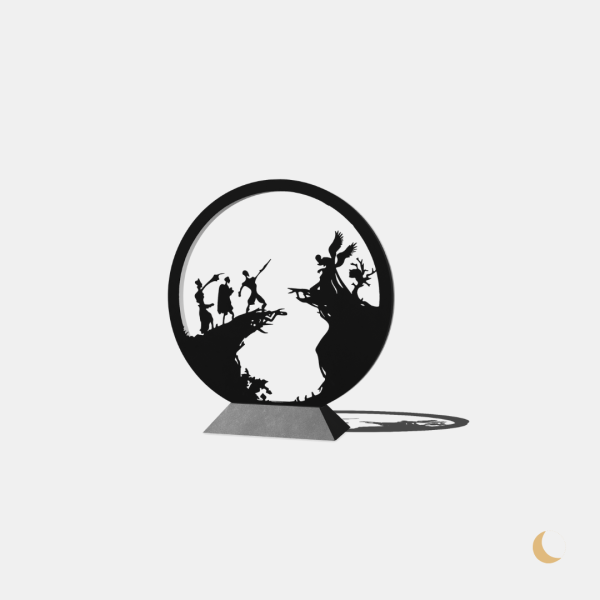 Lightbox decorativa "Deathly Hallows"
