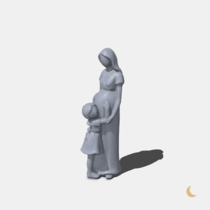 Soprammobile decorativa "Maternal Love"