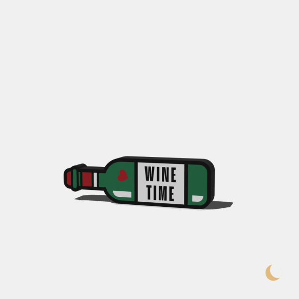 Lightbox decorativa "Wine TIme" - immagine 3