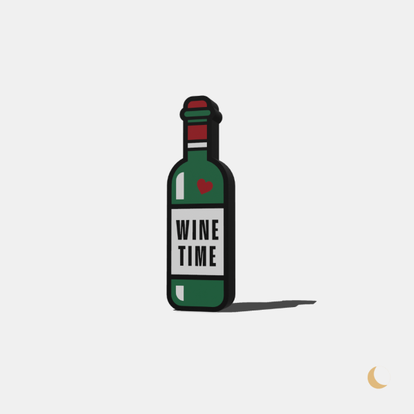 Lightbox decorativa "Wine TIme" - immagine 2
