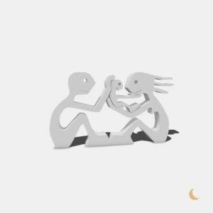 Soprammobile decorativo "Cerchio della vita"
