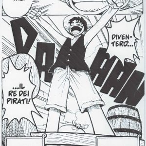 Fan Art 3D One Piece Fumetto Comics