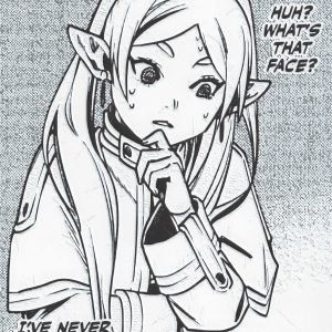 Fan Art 3D Frieren Oltre la fine del viaggio Manga