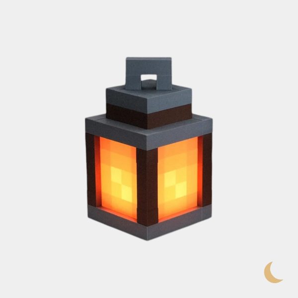 Lampada da Letto Lanterna di Minecraft