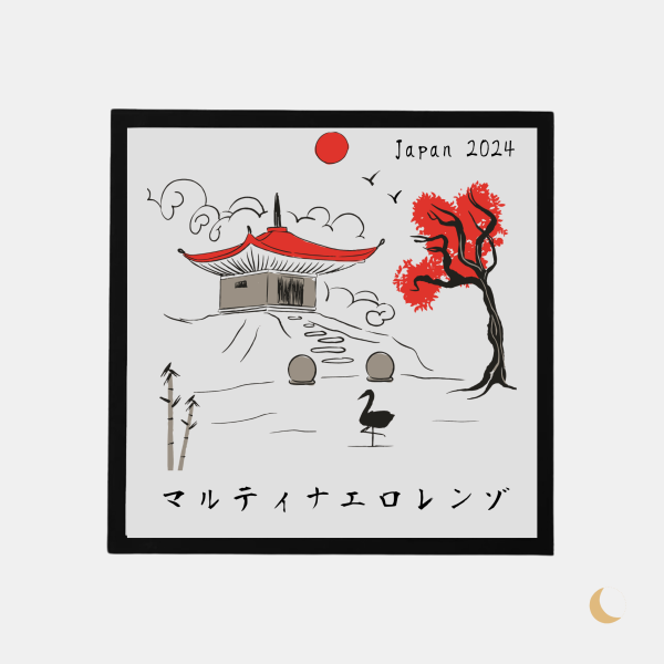 Cornice decorativa personalizzabile "Japan"