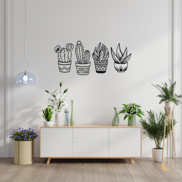 Wall Art decorativa "Potted Plants"