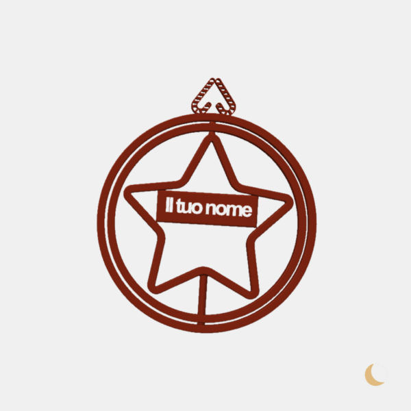 Palla di Natale Personalizzata con Nome