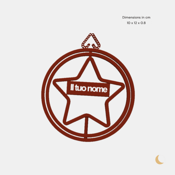 Palla di Natale Personalizzata con Nome