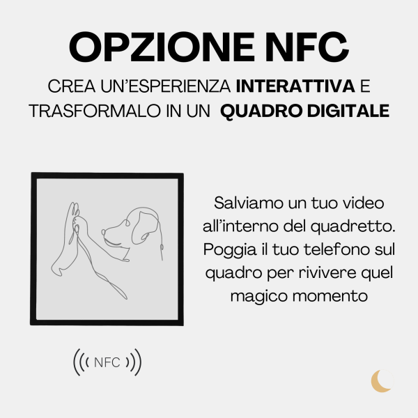 Cornice decorativa con Line Art Personalizzata - immagine 3