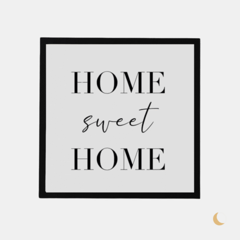 Cornice decorativa "Home Sweet Home"