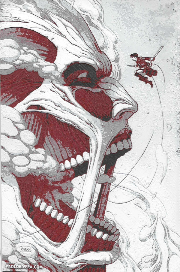 Fan Art 3D Attack on Titan