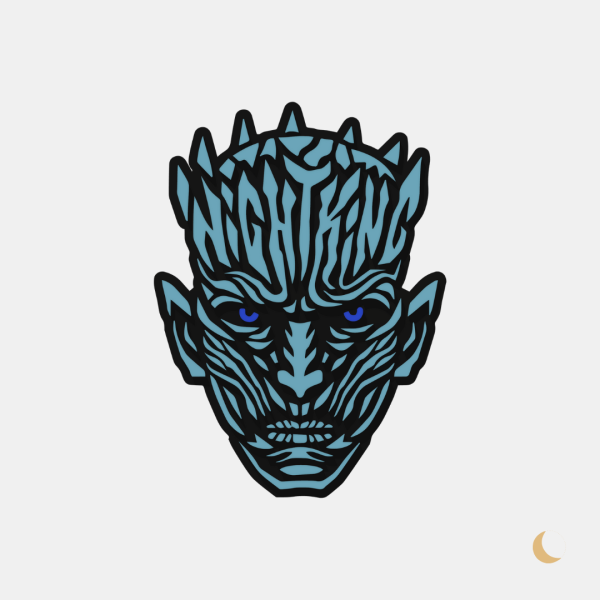 Wall Art decorativa "Night King"